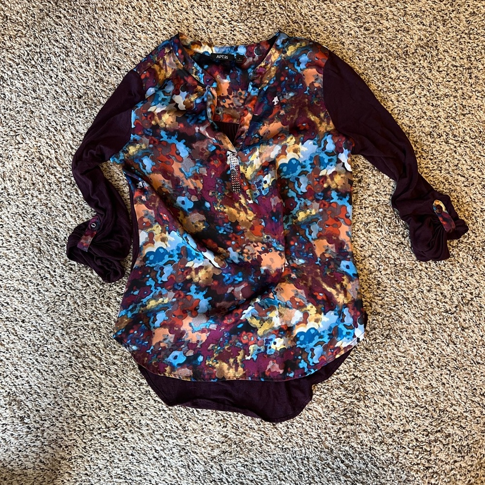 3/4 sleeve top